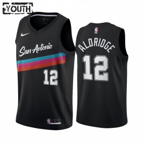 Camiseta Niños San Antonio Spurs LaMarcus Aldridge 12 2020-21 City Edition Swingman